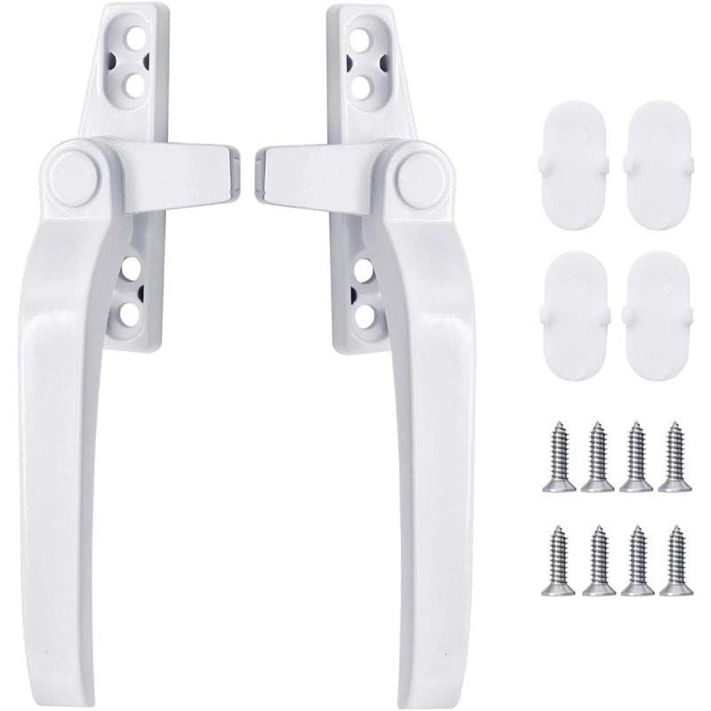 Glass Window Lock Handle 2Pcs  - Glass Door Hinge ulasan dan harga