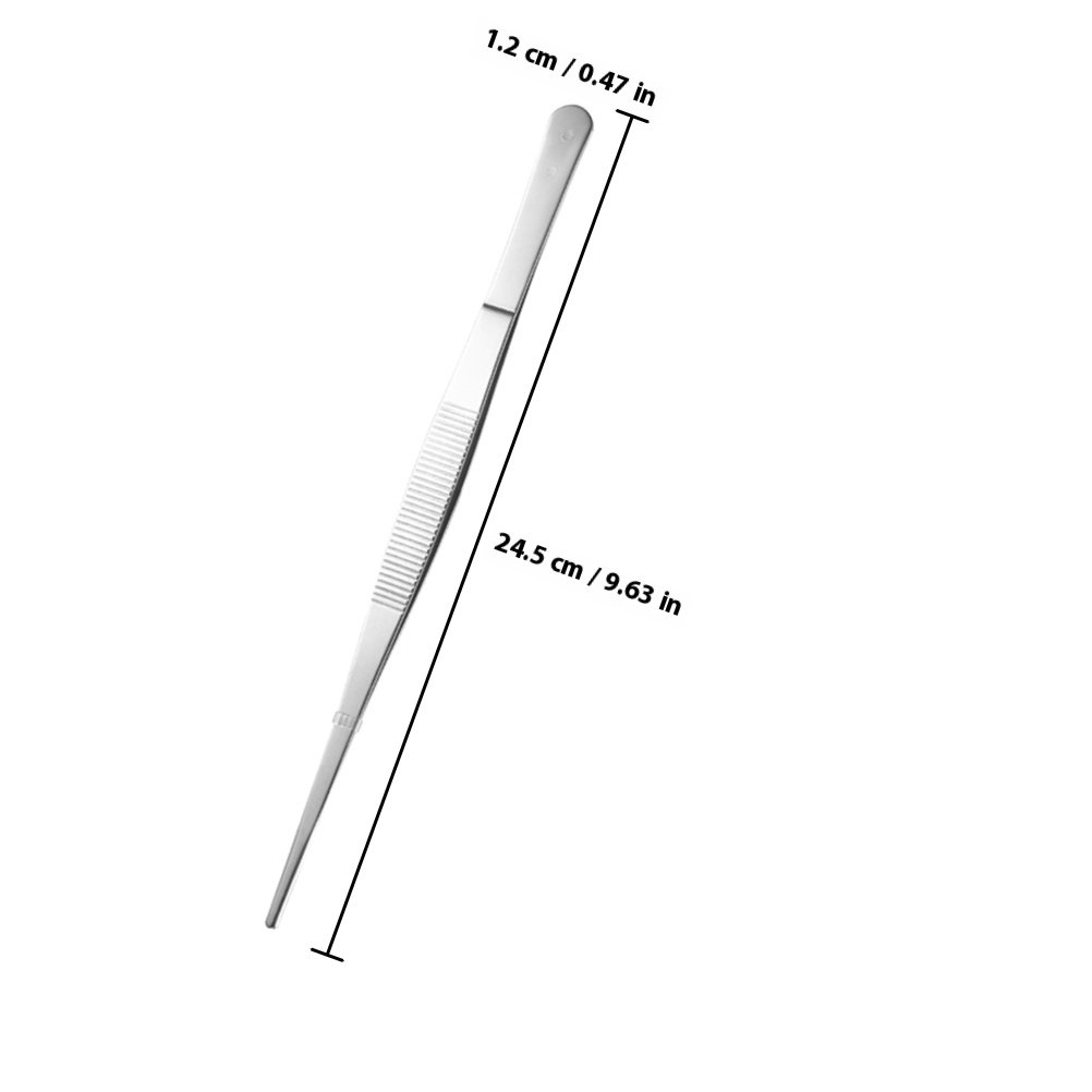 5Pcs Industrial Repair Tweezer - Feeding Tong Stainless ulasan dan harga