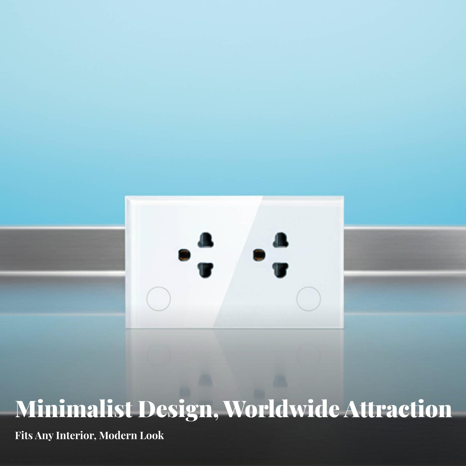 Matter Enabled Wifi Wall Socke - Timer Dual Outlet ulasan dan harga